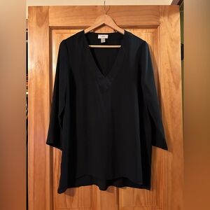 Tunic length sheet Loft blouse